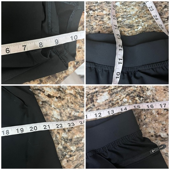 DOMYOS Men's Fitness Zip Pocket Breathable 2-in-1 Shorts - Black Athletic S 30X9 - Picture 4 of 7